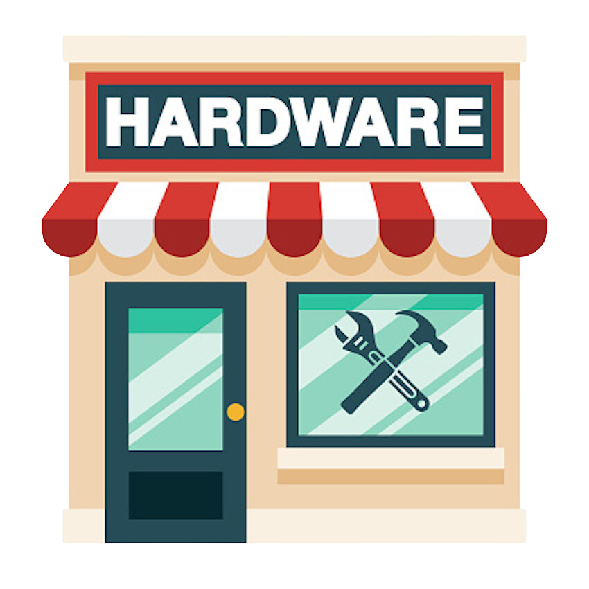 Picture of hardware store